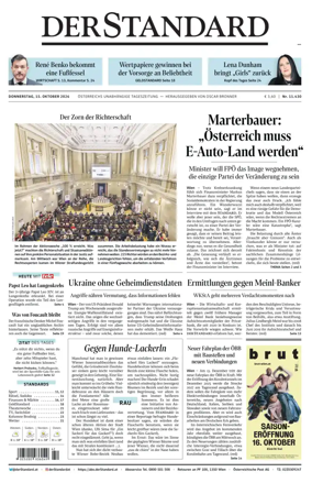 Cover of Der Standard