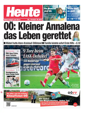 Cover of Heute - Oberosterreich Ausgabe