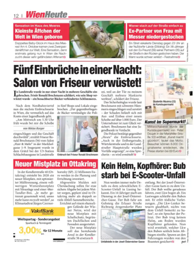 Cover of Heute - Wien Ausgabe