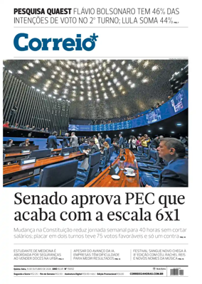 Cover of Correio da Bahia
