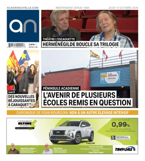 Cover of Acadie Nouvelle