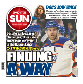 Cover of Edmonton Sun