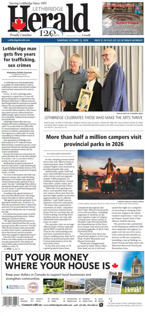Cover of Lethbridge Herald