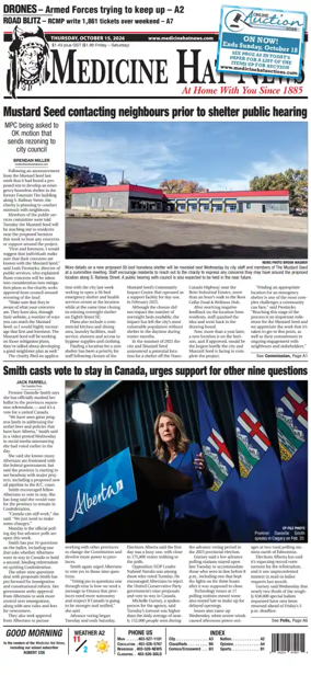 Cover of Medicine Hat News