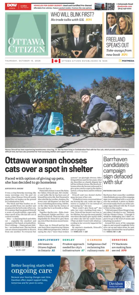 Cover of Ottawa Citizen