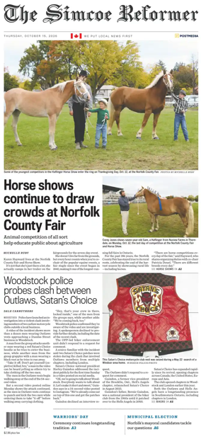 Cover of Simcoe Reformer