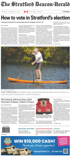 Cover of The Beacon Herald