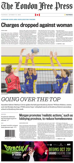 Cover of The London Free Press
