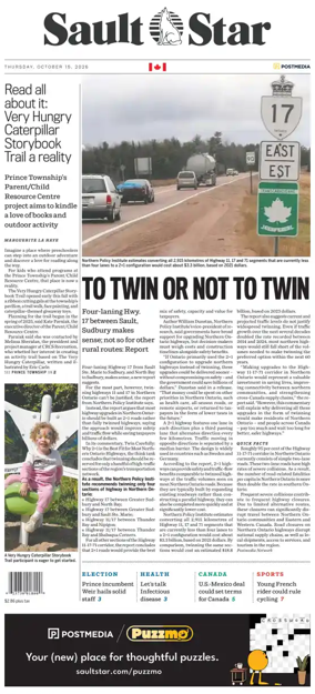 Cover of The Sault Star