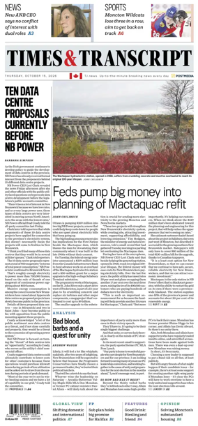 Cover of Times & Transcript