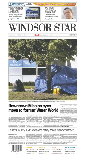 Cover of Windsor Star