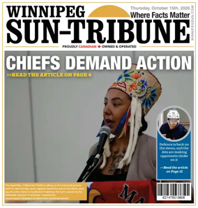 Cover of Winnipeg Sun
