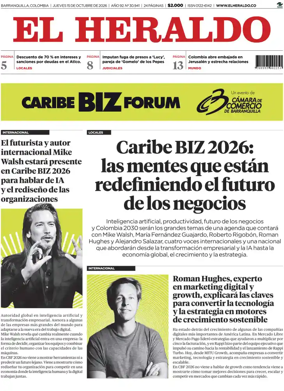 Cover of El Heraldo (Colombia)