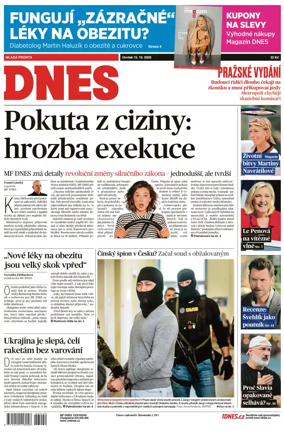 Cover of MF DNES