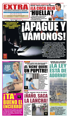 Cover of Diario Extra
