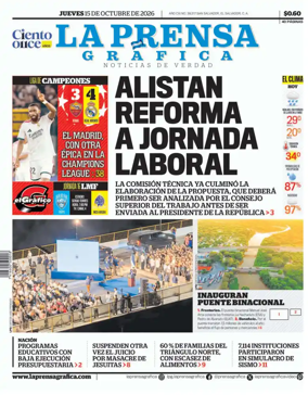 Cover of La Prensa Grafica