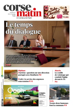 Cover of Corse Matin