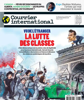 Cover of Courrier international