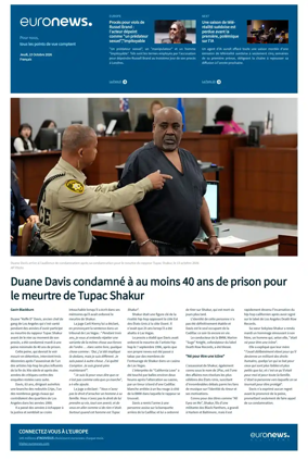 Cover of EuroNews (French Edition)
