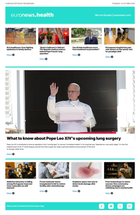 Cover of Euronews Health (English) Compiled Edition