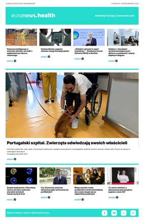 Cover of Euronews Health (Polish)