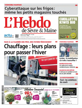 Cover of L'Hebdo de Sevre et Maine