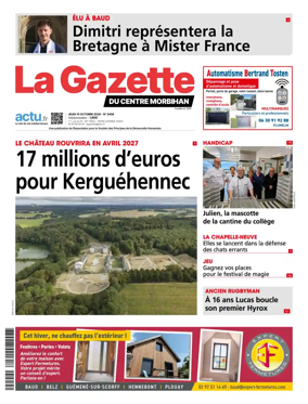 Cover of La Gazette du Centre Morbihan