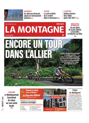 Cover of La Montagne (Montlucon)