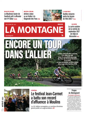 Cover of La Montagne (Moulins)