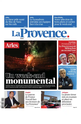 Cover of La Provence Arles