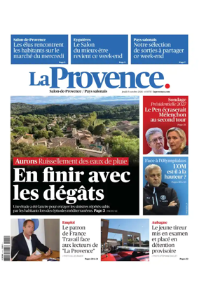 Cover of La Provence Salon-de-Provence / Pays salonais
