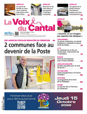 Cover of La Voix du Cantal