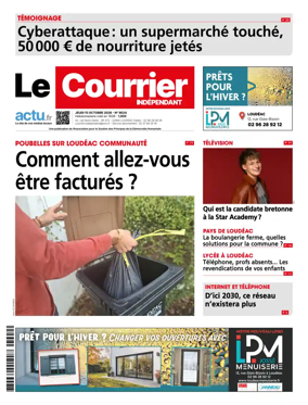 Cover of Le Courrier Independant