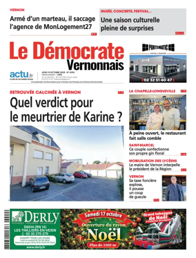Cover of Le Democrate Vernonnais