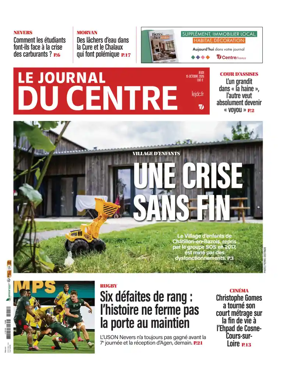 Cover of Le Journal du Centre