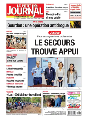 Cover of Le Petit Journal - L'hebdo local du Lot