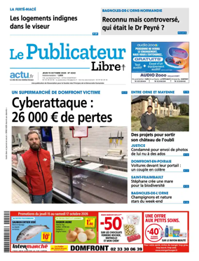 Cover of Le Publicateur Libre