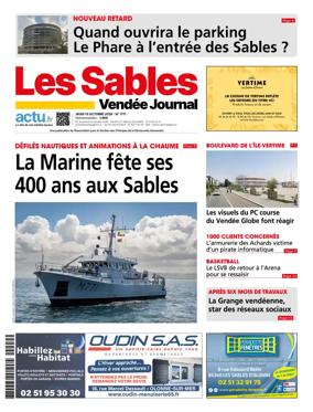 Cover of Les Sables Vendee Journal