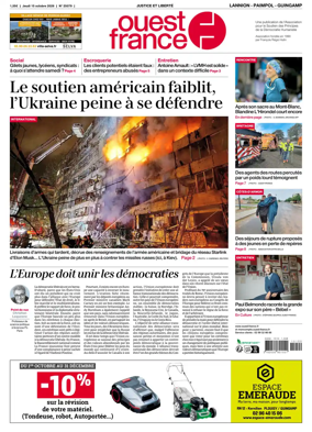 Cover of Ouest-France (Lannion / Paimpol / Guingamp)
