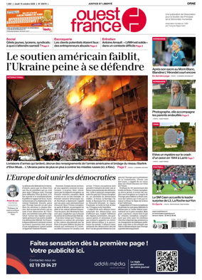 Cover of Ouest France (Orne)