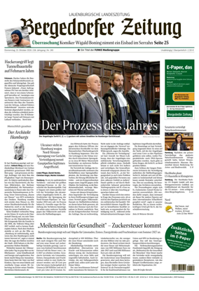 Cover of Bergedorfer Zeitung