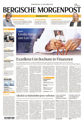 Cover of Bergische Morgenpost Wermelskirchen/Huckeswagen/Radevormwald
