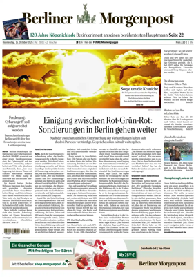 Cover of Berliner Morgenpost