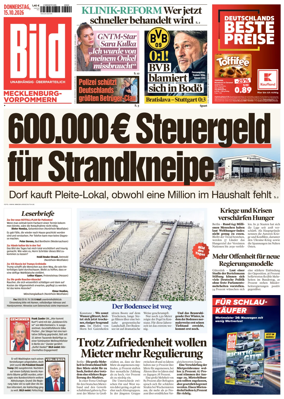 Cover of BILD Mecklenburg
