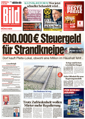 Cover of BILD Munchen