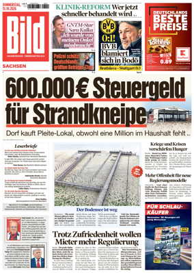 Cover of BILD Sachsen - Dresden