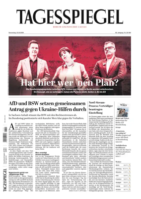Cover of Der Tagesspiegel