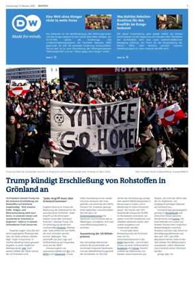 Cover of Deutsche Welle (German edition)
