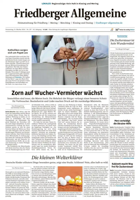 Cover of Friedberger Allgemeine