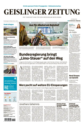 Cover of Geislinger Zeitung